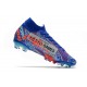 Nike Mercurial Superfly 7 Elite FG Sancho SE11 Bleu Blanc Argent