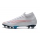 Nike CR7 x Bugatti Mercurial Superfly 7 Elite FG Blanc Rouge Bleu