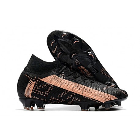 Chaussure Nike Mercurial Superfly7 Elite DF FG Noir Rose