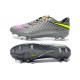 Pas Cher Crampons Nike Hypervenom Phantom FG Argent Or Slime Rose