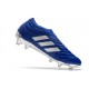 Chaussures Foot adidas Copa 20+ FG - Bleu Royal Argent