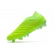 Chaussures Foot adidas Copa 20+ FG - Vert Blanc