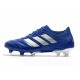 adidas Crampons Nouveau Copa 20.1 FG - Bleu Royal Argent