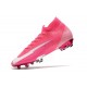 Chaussure Nike Mercurial Superfly7 Elite FG x Mbappe Rose Blanc Noir