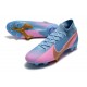 Chaussure Nike Mercurial Superfly7 Elite DF FG Bleu Rose Or