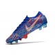 Nouvelles Nike Mercurial Vapor 13 Elite FG Sancho Bleu Blanc Vert Noir