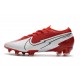 Chaussure Nike Mercurial Vapor XIII Elite FG Rouge Blanc