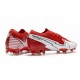 Chaussure Nike Mercurial Vapor XIII Elite FG Rouge Blanc