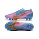 Nouvelles Nike Mercurial Vapor 13 Elite FG Bleu Rose Or