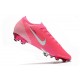 Nouvelles Nike Mercurial Vapor 13 Elite FG x Mbappe Rose Blanc Noir