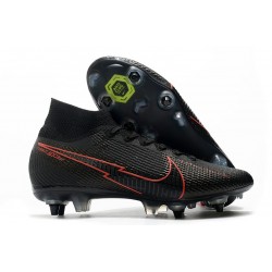 Nike Mercurial Superfly 7 Elite DF SG Noir Rouge