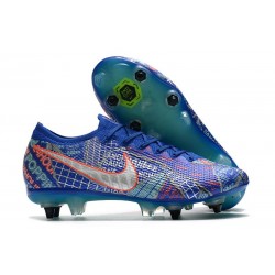 Nike Mercurial Vapor XIII Elite SG-PRO Ac Sancho Bleu Blanc Vert Noir