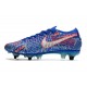 Nike Mercurial Vapor XIII Elite SG-PRO Ac Sancho Bleu Blanc Vert Noir