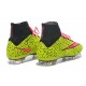 2014 Homme Chaussures Football Mercurial Superfly FG Jaune Rose Noir