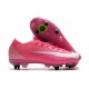 Nike Mercurial Vapor XIII Elite SG-PRO Ac x Mbappe Rose Blanc Noir