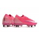 Nike Mercurial Vapor XIII Elite SG-PRO Ac x Mbappe Rose Blanc Noir