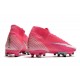 Nike Mercurial Superfly 7 Elite AG-Pro x Mbappe Rose Blanc Noir