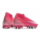 Nike Mercurial Superfly 7 Elite AG-Pro x Mbappe Rose Blanc Noir