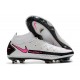 Crampons Nike Phantom GT Elite Dynamic Fit FG Blanc Rose Noir