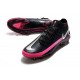 Crampons Nike Phantom GT Elite Dynamic Fit FG Noir Argent Rose