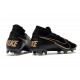 Chaussure Nike Mercurial Superfly7 Elite DF FG Noir Or