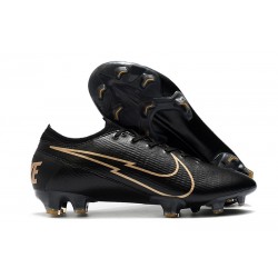 Nouvelles Nike Mercurial Vapor 13 Elite FG Noir Or