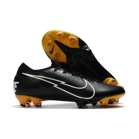 Nouvelles Nike Mercurial Vapor 13 Elite FG Noir Blanc