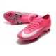 Nike Mercurial Vapor XIII Elite AG-Pro x Mbappe Rose Blanc Noir