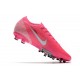 Nike Mercurial Vapor XIII Elite AG-Pro x Mbappe Rose Blanc Noir