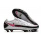 Nouvelle chaussure Phantom GT Elite FG de Nike - Blanc Rose Noir