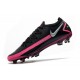 Nouvelle chaussure Phantom GT Elite FG de Nike - Noir Argent Rose