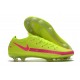 Nouvelle chaussure Phantom GT Elite FG de Nike - Jaune Rose