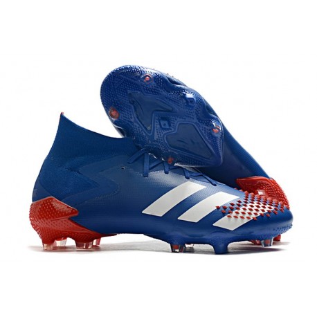 Adidas Predator Mutator 20.1 FG Chaussure Bleu Roi Blanc Rouge