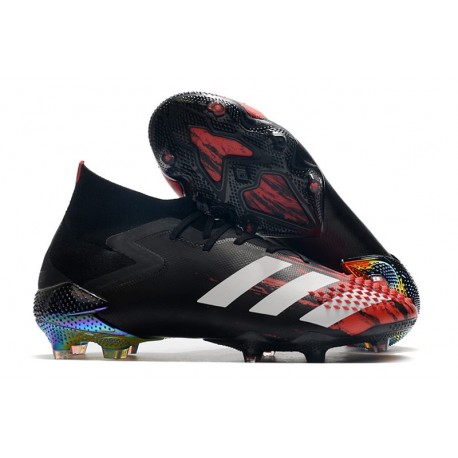 Adidas Predator Mutator 20.1 FG Chaussure Noir Blanc Rouge