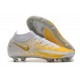 Chaussures 2021 Nike Phantom GT Elite DF FG Blanc Or