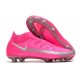 Crampons Nike Phantom GT Elite Dynamic Fit FG Rose Argent