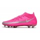 Crampons Nike Phantom GT Elite Dynamic Fit FG Rose Argent