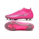 Crampons Nike Phantom GT Elite Dynamic Fit FG Rose Argent