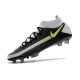 Crampons Nike Phantom GT Elite Dynamic Fit FG Noir Gris Vert