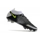 Crampons Nike Phantom GT Elite Dynamic Fit FG Noir Gris Vert