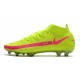 Crampons Nike Phantom GT Elite Dynamic Fit FG Vert Rose