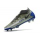 Crampons Nike Phantom GT Elite Dynamic Fit FG Argent Bleu