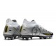 Nike Phantom GT Scorpion Elite DF FG Platine Argent Metallique Noir