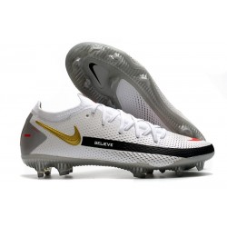 Nouvelle chaussure Phantom GT Elite FG de Nike - Blanc Noir Rouge