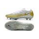 Nike Crampon 2021 Phantom GT Elite FG Or Blanc