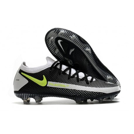 Nouvelle chaussure Phantom GT Elite FG de Nike - Noir Gris Vert