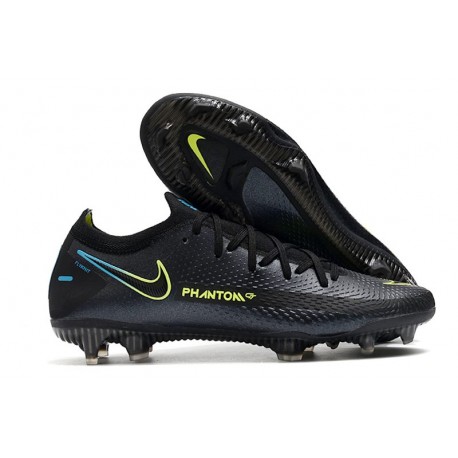 Nike Crampon 2021 Phantom GT Elite FG Noir Vert