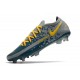 Nike Crampon 2021 Phantom GT Elite FG Bleu Jaune