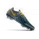 Nike Crampon 2021 Phantom GT Elite FG Bleu Jaune