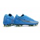 Nike Crampon 2021 Phantom GT Elite FG Bleu Argent